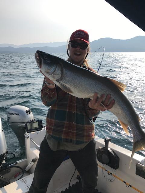 Trophy Lake Trout Fishing Trips in Montana